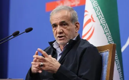 الرئيس الإيراني يحدد ثلاثة شروط لإنهاء الحرب
