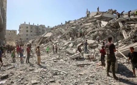 مقتل 6 أشخاص في غارات إسرائيلية على قطاع غزة 