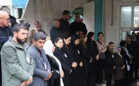 مجلس عزاء للشهيد صالح مسلم بمشاركة واسعة في السليمانية