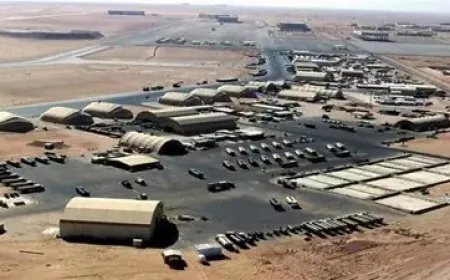 مسيّرات تستهدف قاعدة التحالف الدولي في خراب الجير برميلان