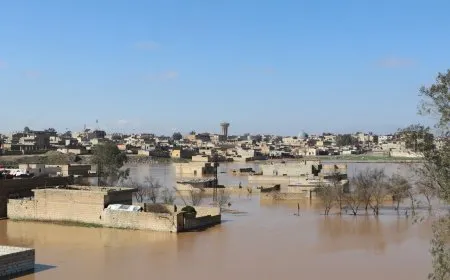 ارتفاع منسوب نهري جقجق والخابور يُجبر أكثر من 500 عائلة على المغادرة