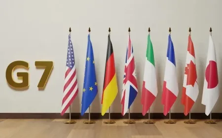 مجموعة السبع تدعو إلى وقف فوري للهجمات في الشرق الأوسط
