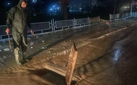 ‏حالة استنفار للجنة الطوارئ في ديرك مع الهطولات المطرية الغزيرة