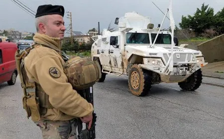 اليونيفيل تعلن مقتل اثنين من جنودها بانفجار في جنوب لبنان