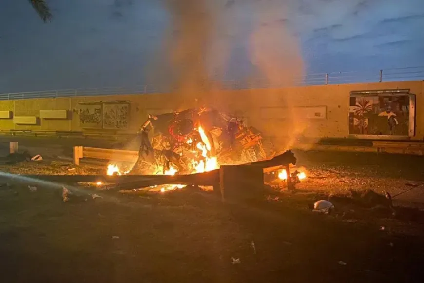 فصيل عراقي يستهدف قاعدة أمريكية في بغداد بطائرات مسيّرة