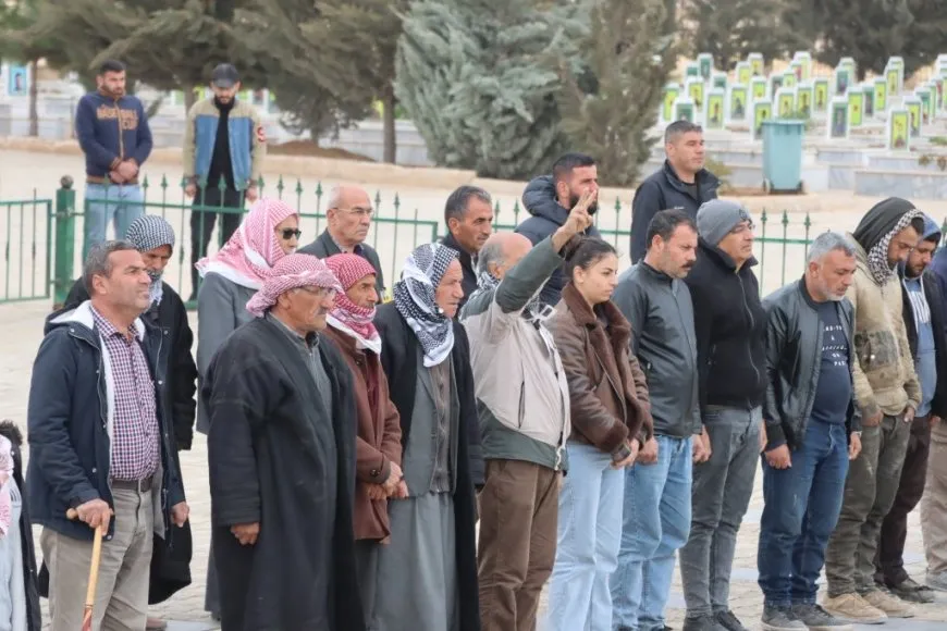 تشييع جثامين أربعة شهداء في مزار الشهيد دجلة بمدينة كوباني