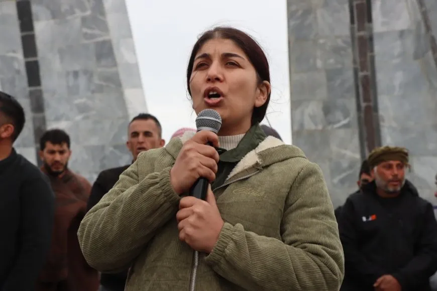 تشييع جثامين أربعة شهداء في مزار الشهيد دجلة بمدينة كوباني