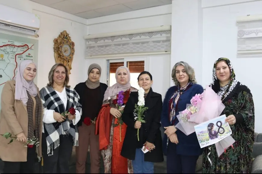 زيارات لمنسقية المرأة في الجزيرة احتفاءً باليوم العالمي للمرأة