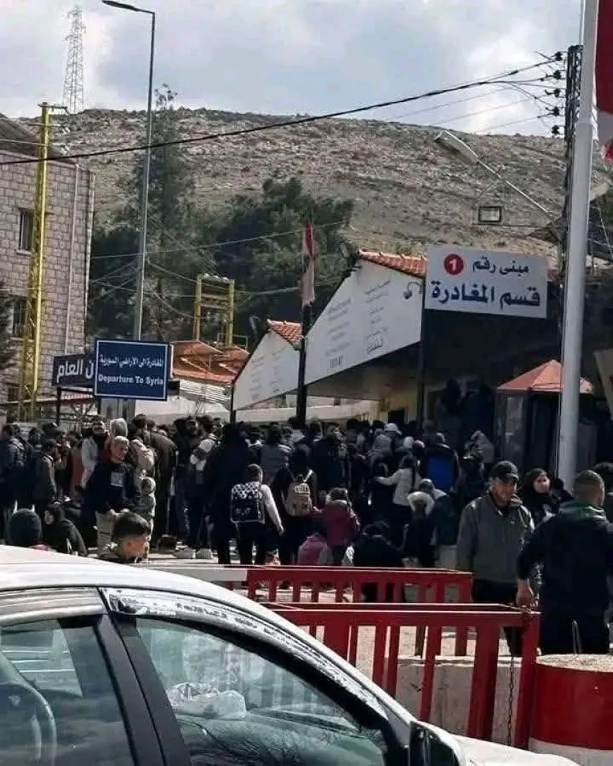 معبر العريضة يفتح باتجاه واحد وسط إجراءات تحدّ من حركة العائدين