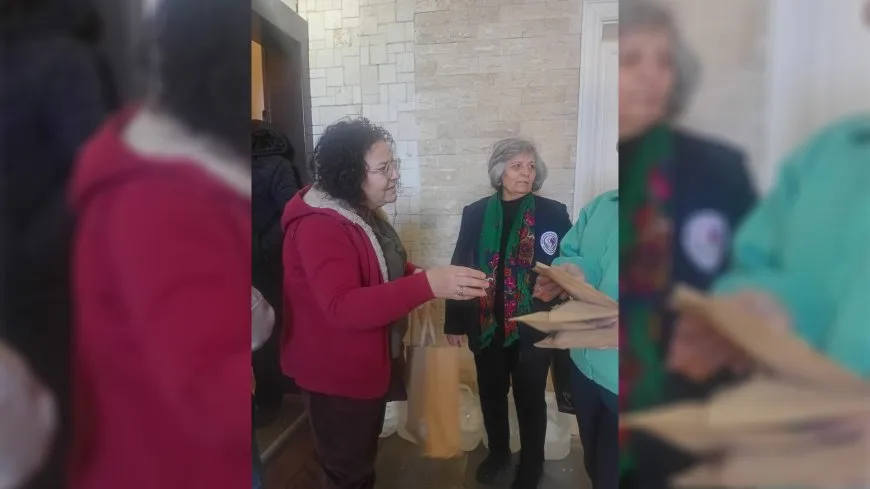 رابطة المرأة في السويداء تزور مراكز الإيواء بمناسبة اليوم العالمي للمرأة
