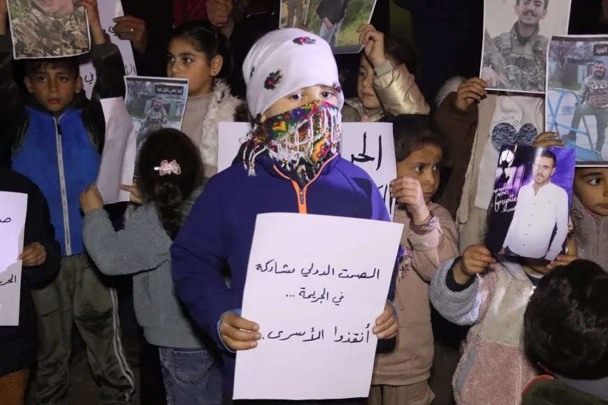 وقفة احتجاجية في كركي لكي للمطالبة بكشف مصير الأسرى والمفقودين