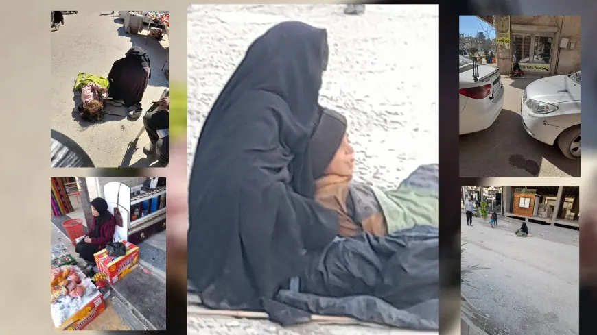 بين قسوة المعيشة وغياب فرص العمل.. نساء الرقة بين التسول والبسطات 
