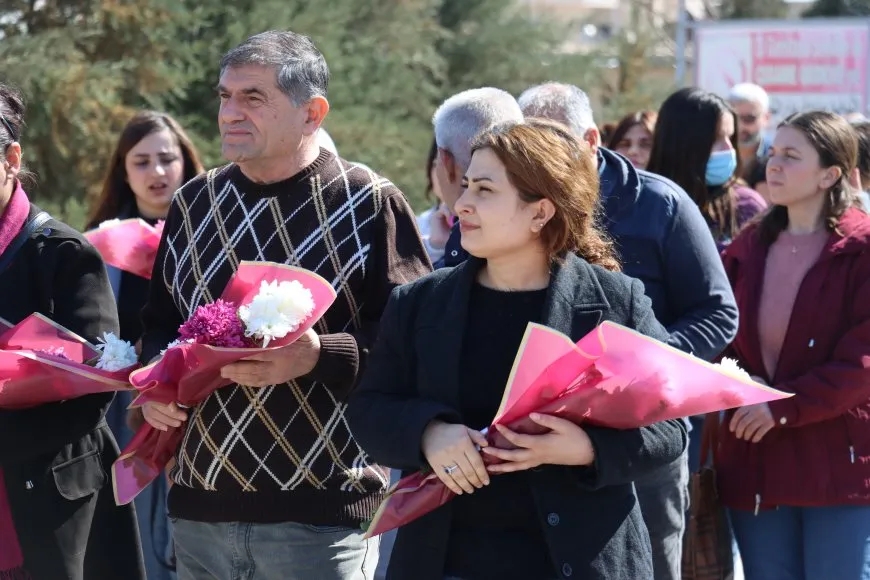 استذكار شهداء بلدية الشعب في قامشلو وعهد بمواصلة النضال