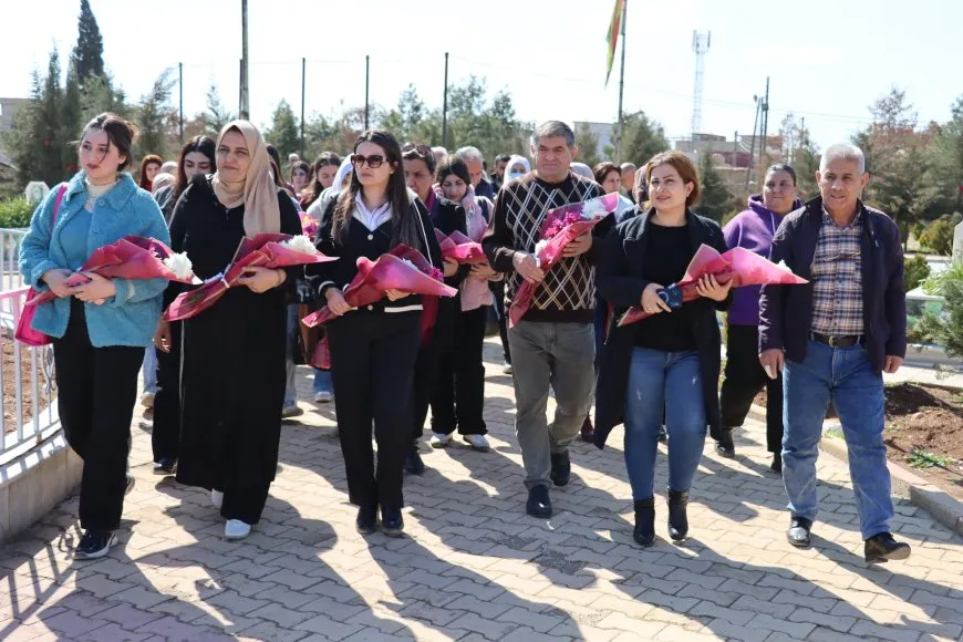 استذكار شهداء بلدية الشعب في قامشلو وعهد بمواصلة النضال