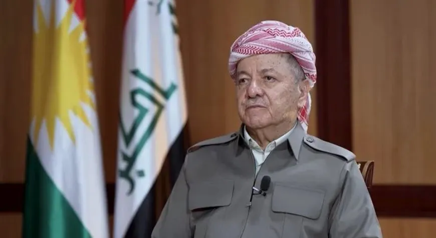 رئيس الحزب الديمقراطي الكردستاني يعزي بوفاة صالح مسلم 