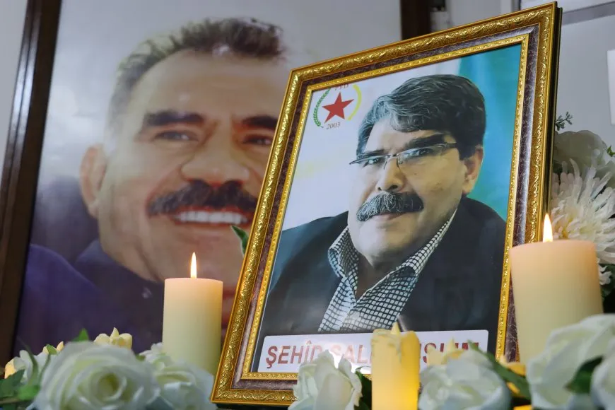 مراسم عزاء للشهيد صالح مسلم في قامشلو وديرك