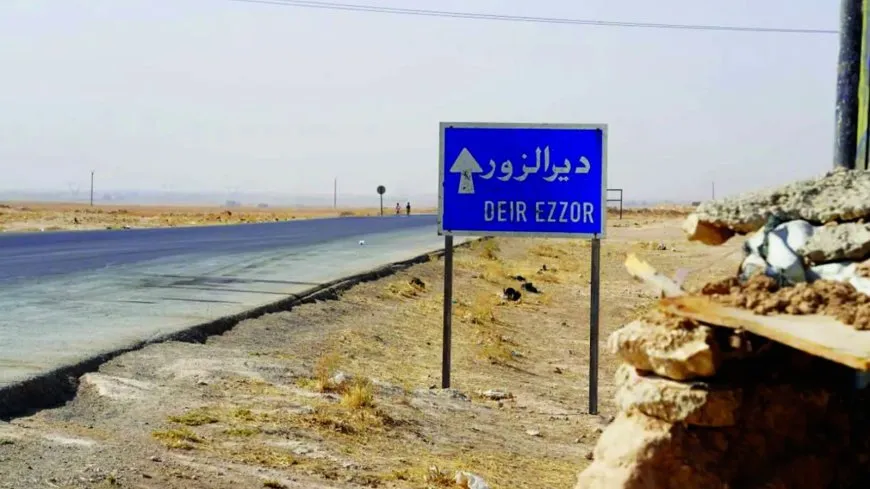 تخريب مزار الشهداء في ريف دير الزور