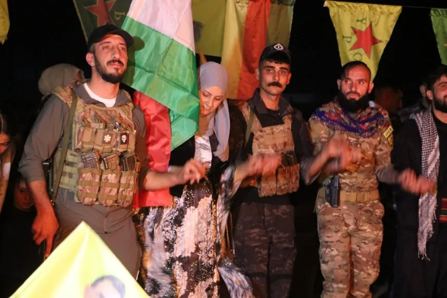 أهالي الحسكة وتل تمر وجل آغا  وكركي لكي يوقدون شعلة نوروز