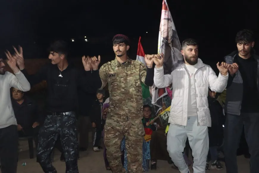 أهالي الحسكة وتل تمر وجل آغا  وكركي لكي يوقدون شعلة نوروز