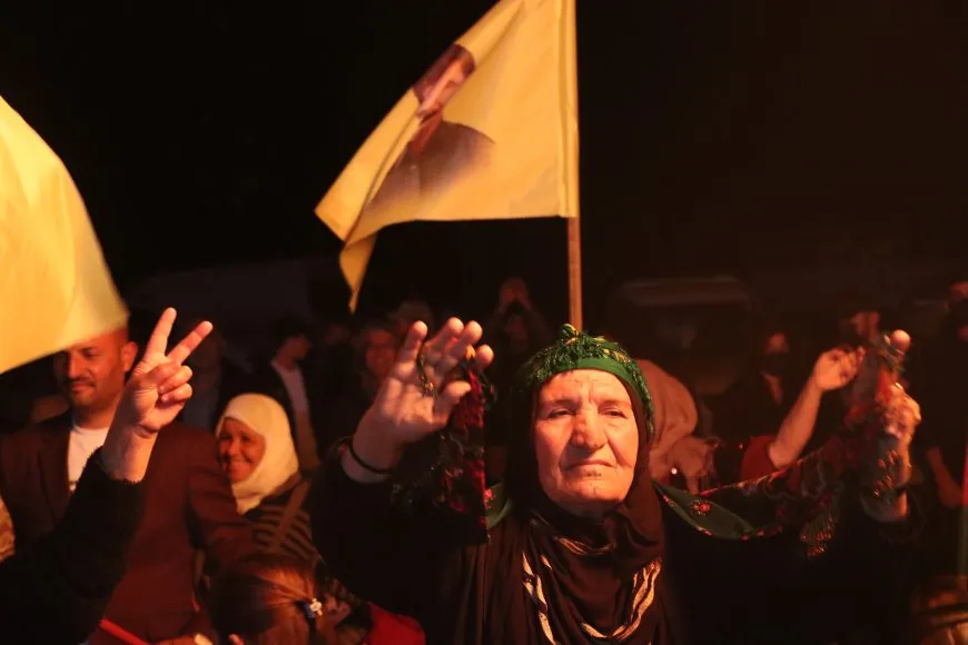 أهالي الحسكة وتل تمر وجل آغا  وكركي لكي يوقدون شعلة نوروز