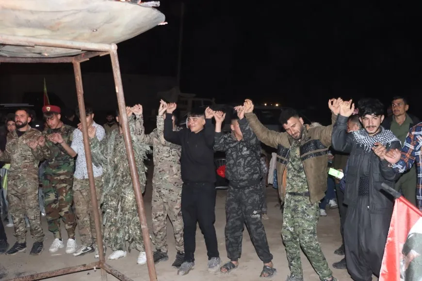 أهالي الحسكة وتل تمر وجل آغا  وكركي لكي يوقدون شعلة نوروز