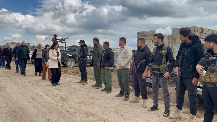 إدارة مدينة كوباني تهنئ قوى الأمن الداخلي في جلبية وشيخلر