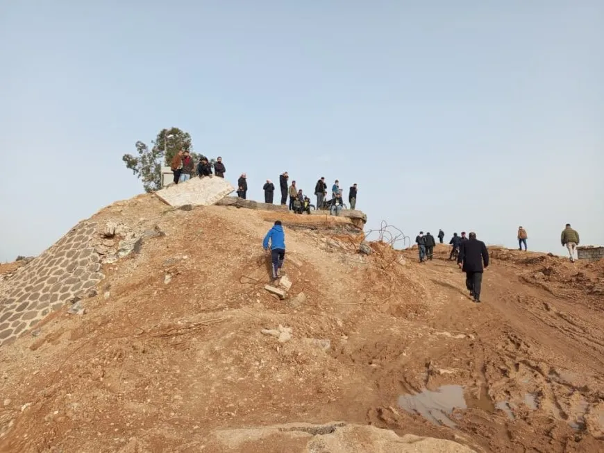 خروج طريق M4 للمرة الثانية عن الخدمة نتيجة فيضان نهر الخابور