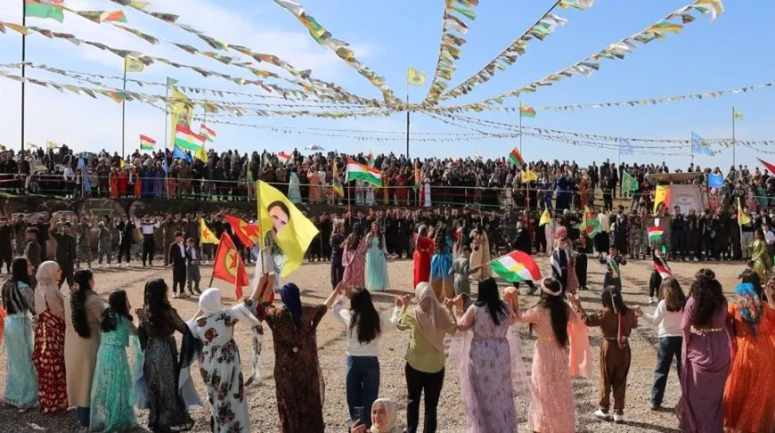 بالصور والفيديو احتفالات نوروز في مدن روج آفا