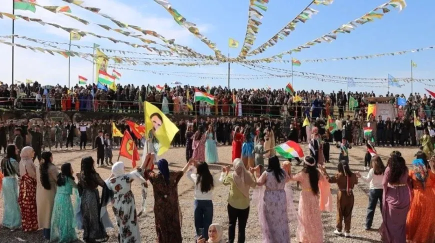 بالصور والفيديو احتفالات نوروز في مدن روج آفا