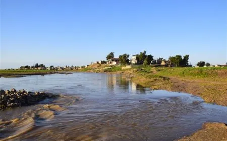 تل تمر ترتدي ثوب الربيع على ضفاف الخابور