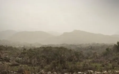 أجواء مغبرّة وزخات مطرية على الساحل والشمال والجزيرة