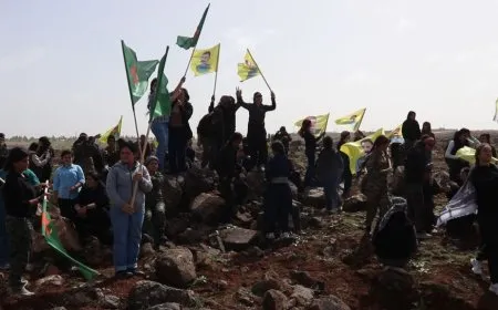 YPJ  تحتفل بميلاد القائد عبد الله أوجلان وذكرى تأسيسها