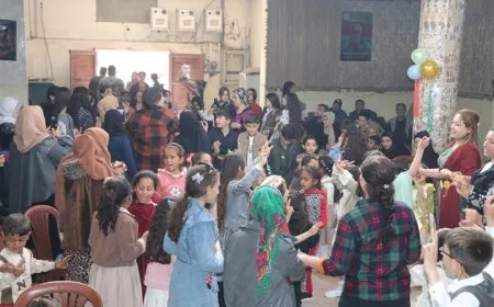 احتفالية لأطفال الشهداء في الحسكة