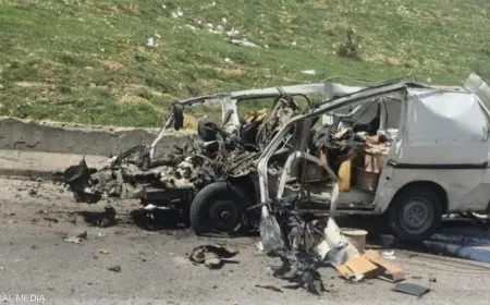 مقتل شخص بغارة إسرائيلية على طريق بيروت-دمشق