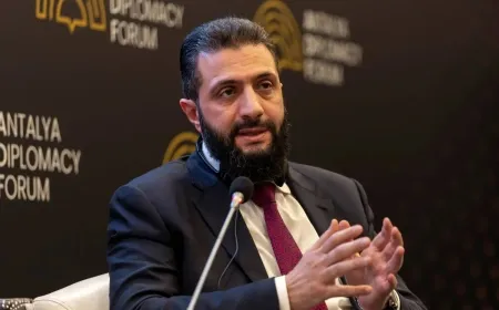 الشرع: التفاوض مع إسرائيل حول الجولان رهن إبرام اتفاق أمني