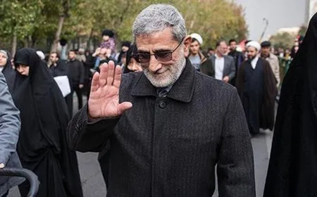 قاآني في بغداد لبحث تداعيات الحرب وتشكيل الحكومة