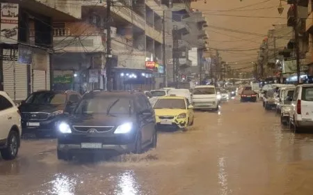 اضطراب جوي يبدأ اليوم ويستمر حتى الثلاثاء مع أمطار رعدية وبرد