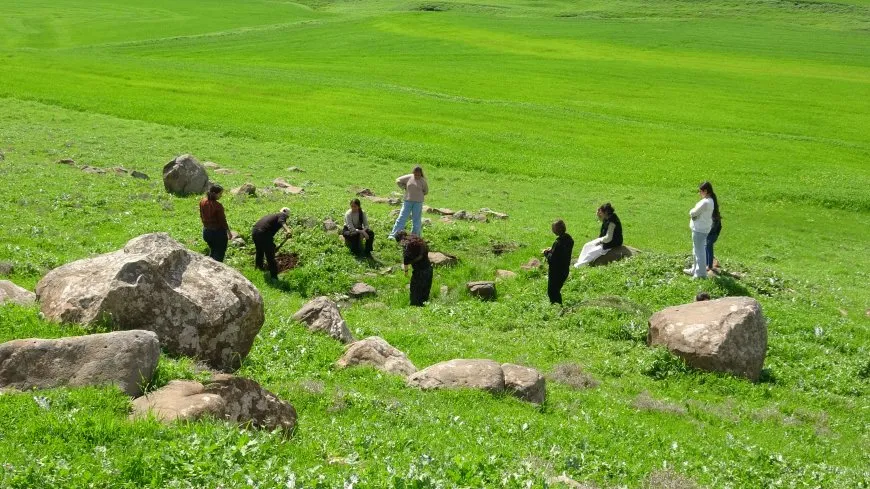 ضمن فعاليات 4 نيسان زراعة الأشجار في مدينتي الدرباسية وجل آغا