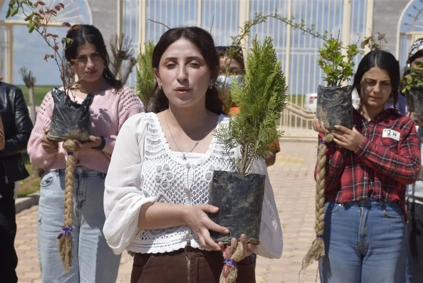 ضمن فعاليات 4 نيسان زراعة الأشجار في مدينتي الدرباسية وجل آغا