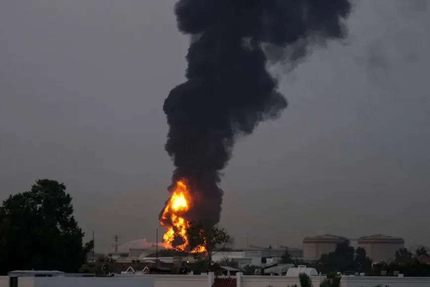 قتيل وجرحى في سقوط شظايا اعتراض على منشآت للغاز في أبوظبي