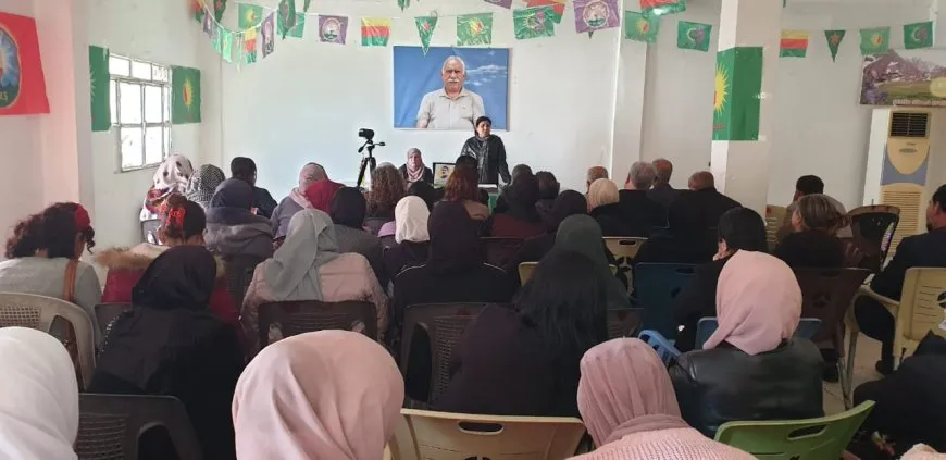 غرس أشجار ومعرض كتاب بمناسبة ميلاد القائد عبد الله أوجلان