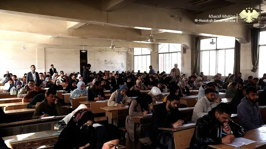 محافظ الحسكة يتفقد سير العملية الامتحانية في كليات جامعة الفرات