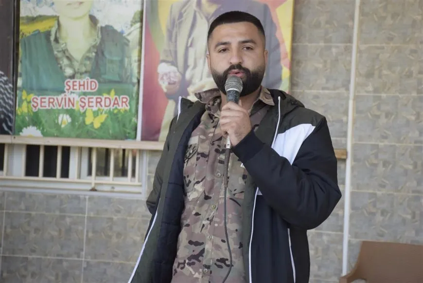 تشييع جثمان مقاتل من قسد في الدرباسية