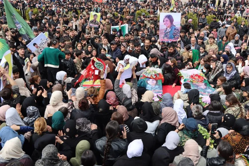 ‏تشييع جثامين 3 شهداء إلى مثواهم الأخير في مزار الشهيد خبات