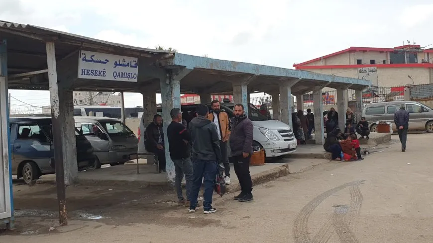 مطالبين برفع التسعيرة.. إضراب لسائقي سرافيس خط قامشلو– ديرك