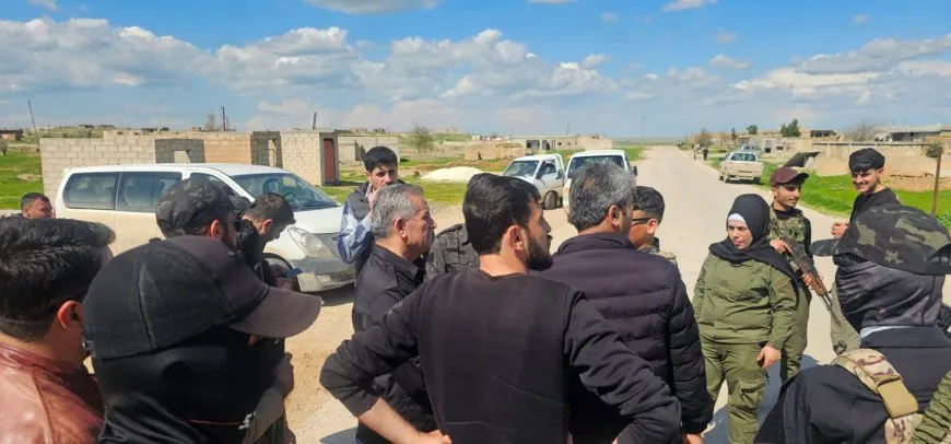 فتح الطريقين الواصلين بين تل تمر والدرباسية وسري كانيه