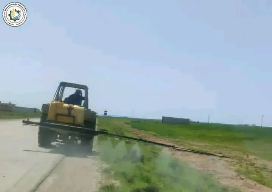 حملة لمكافحة الأعشاب للحد من مخاطر الحرائق خلال موسم الحصاد
