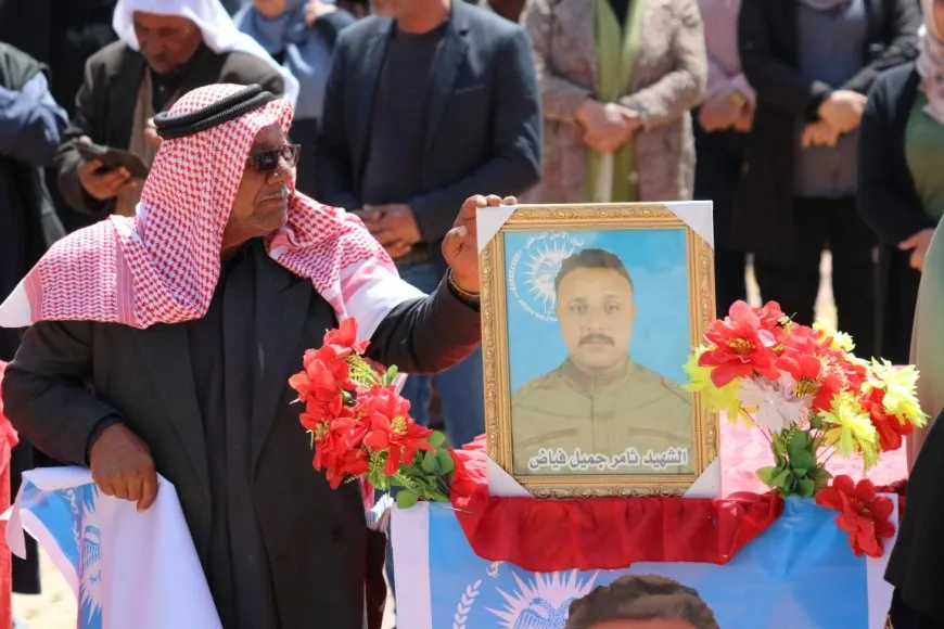 تشييع جثمان شهيد ومراسم غيابية لستة شهداء آخرين في الحسكة