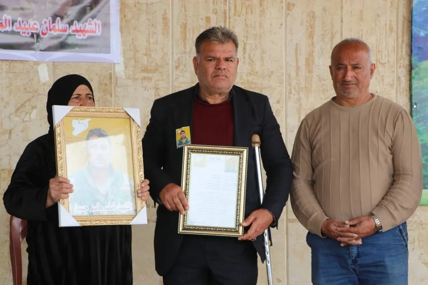 تشييع جثمان شهيد ومراسم غيابية لآخر في الحسكة