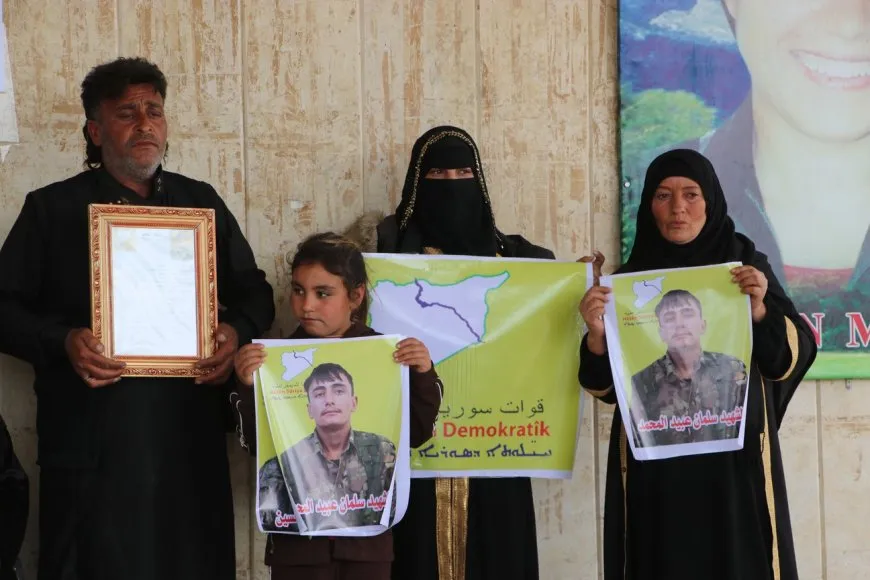 تشييع جثمان شهيد ومراسم غيابية لآخر في الحسكة